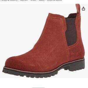 Chaco Women's Ankle Boots in Rust Brown
